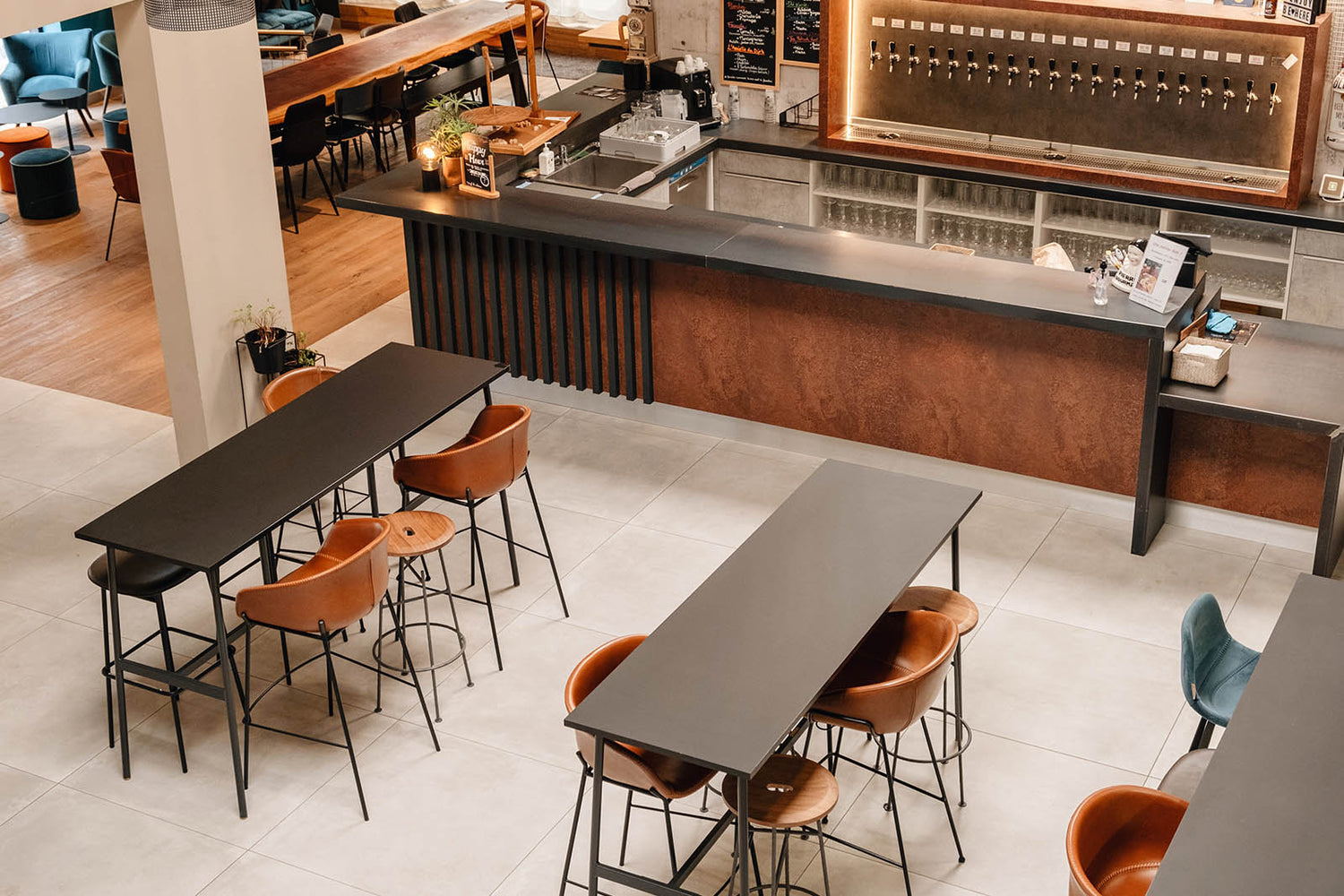 Aménagement d'une brasserie artisanale