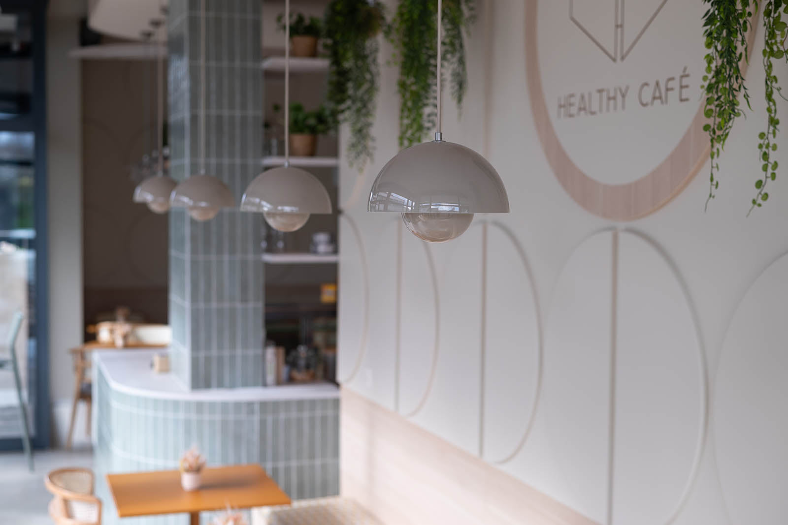 Aménagement d'un café