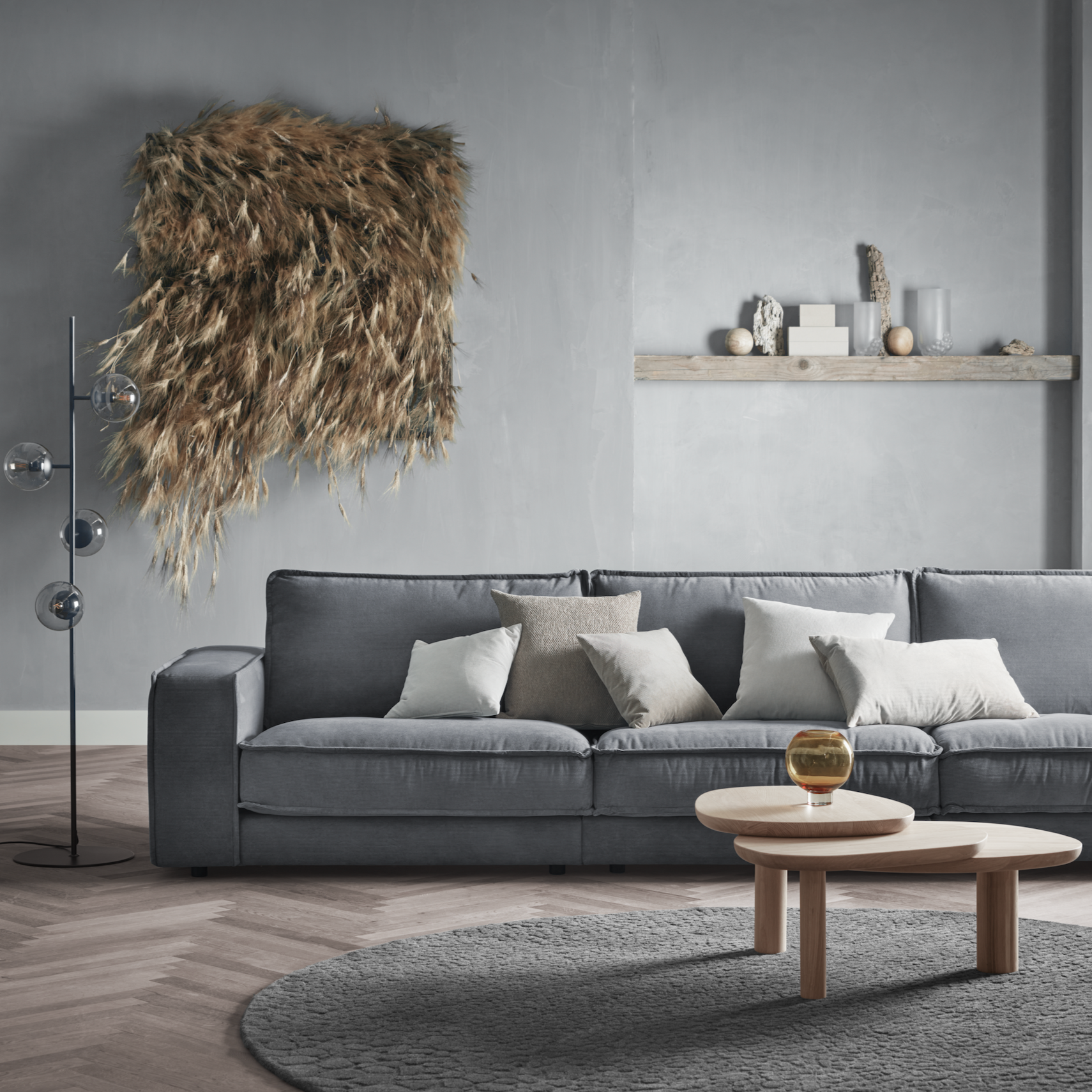 Canapé modulable Noora - module d'angle