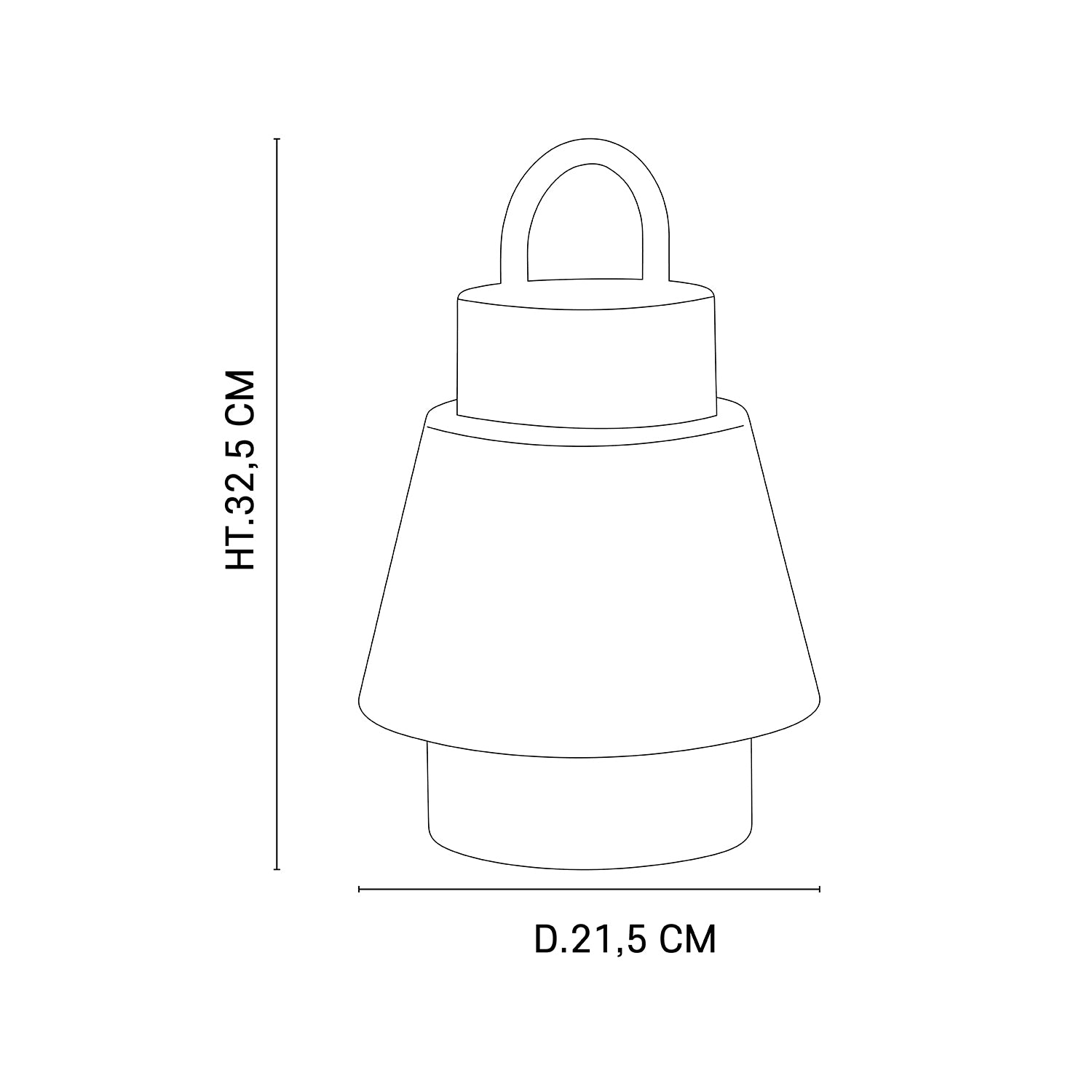 Lampe portable Singapour Outdoor