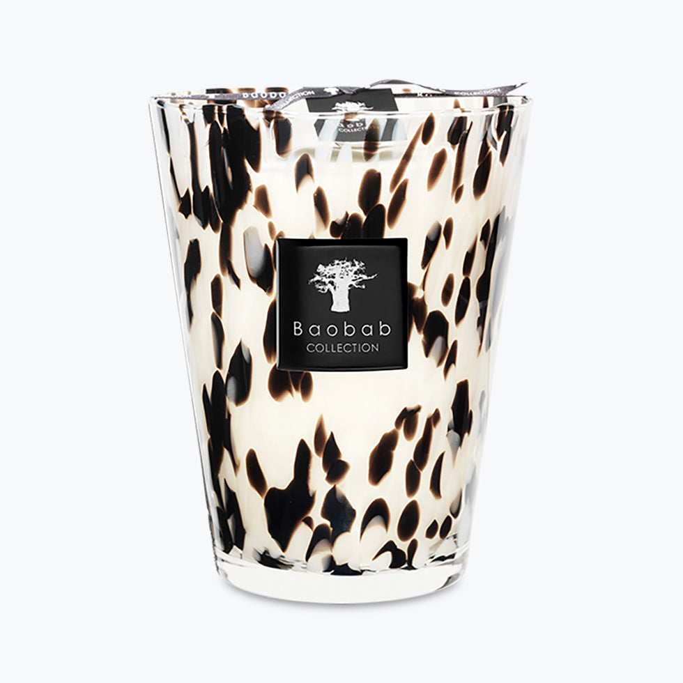 Bougie Black Pearls MAX24 - Carré Lumière