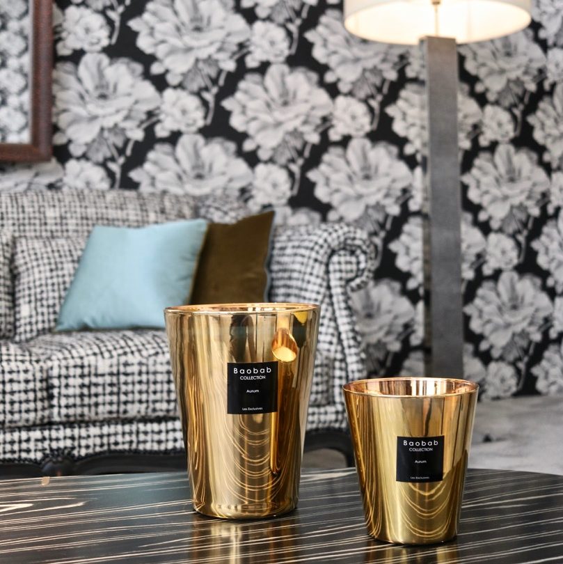 Bougie Les Exclusives - Aurum MAX10 - Carré Lumière