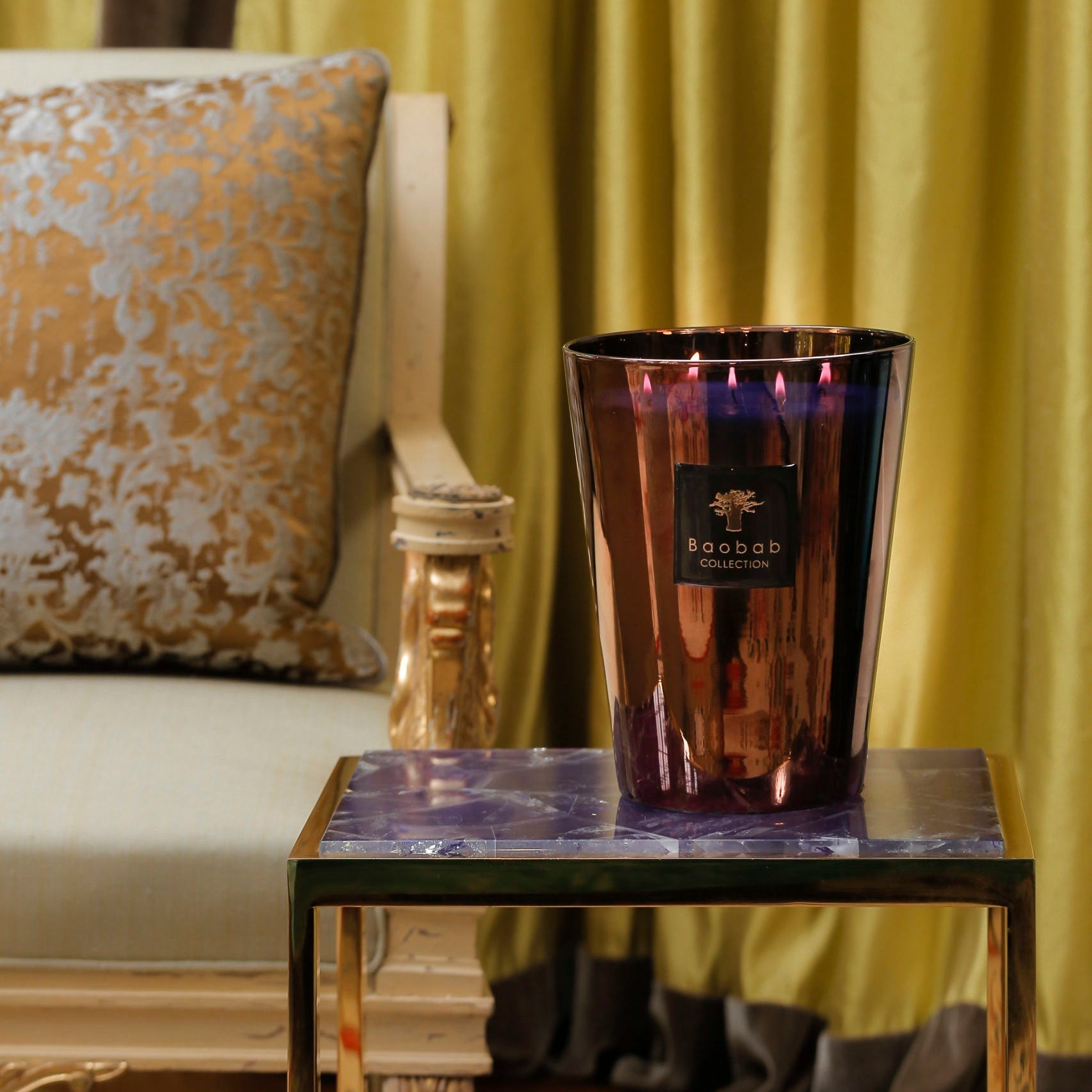 Bougie Les Exclusives - Cyprium MAX10 - Carré Lumière