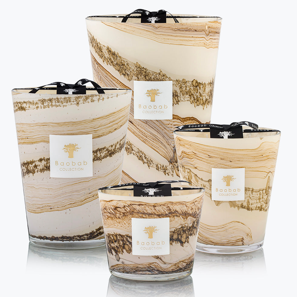 Bougie Sand Siloli MAX10 - Carré Lumière