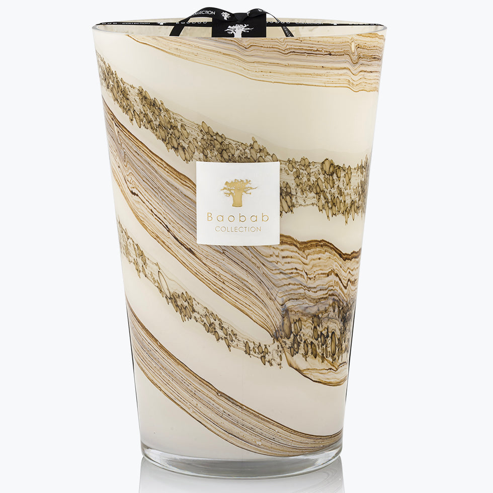 Bougie Sand Siloli MAX35 - Carré Lumière