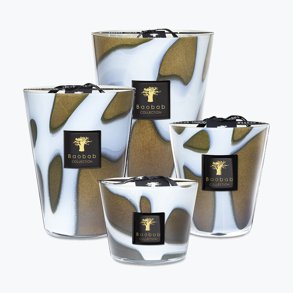 Bougie Stones - Agate MAX35 - Carré Lumière
