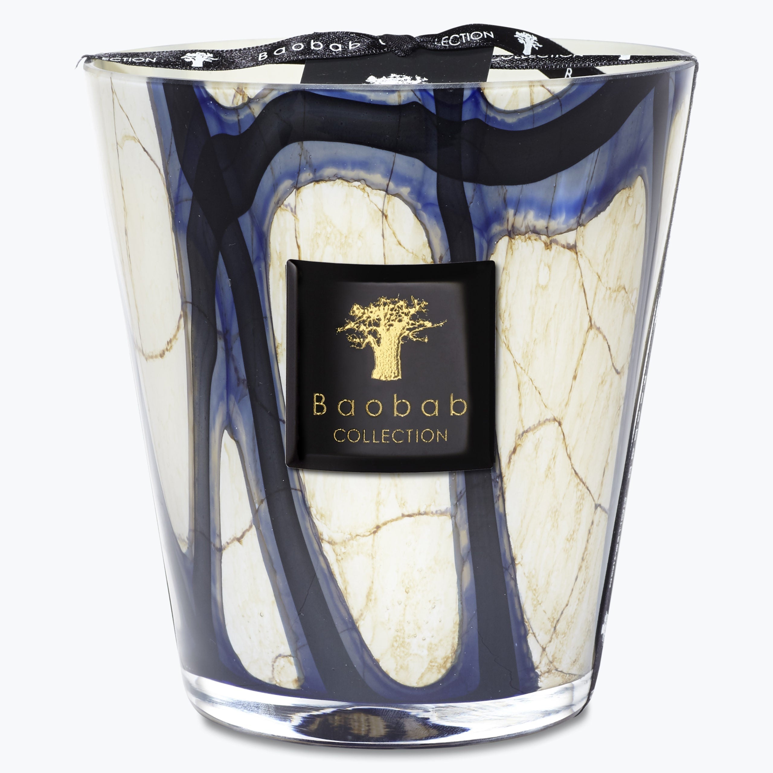 Bougie Stones - Lazuli MAX16 - Carré Lumière