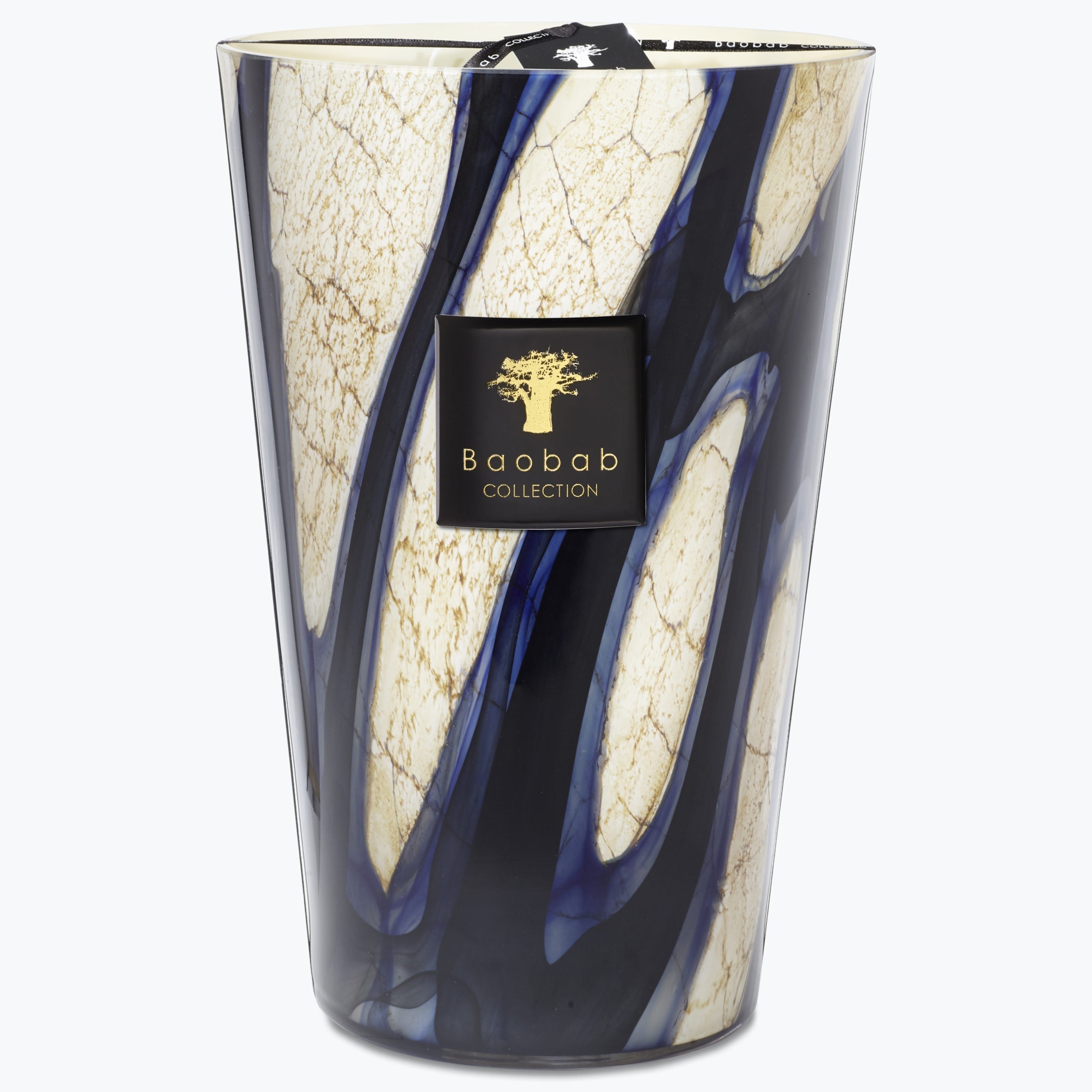 Bougie Stones - Lazuli MAX35 - Carré Lumière