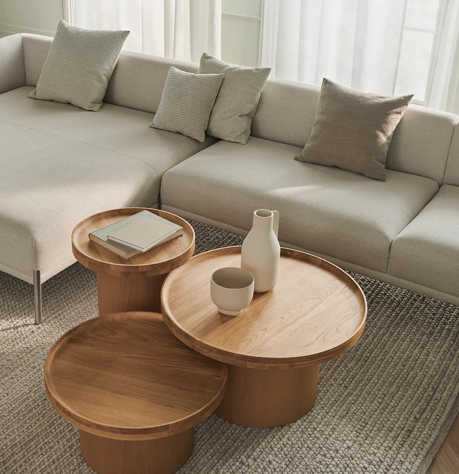 Tables basses Plateau - Ø61 cm