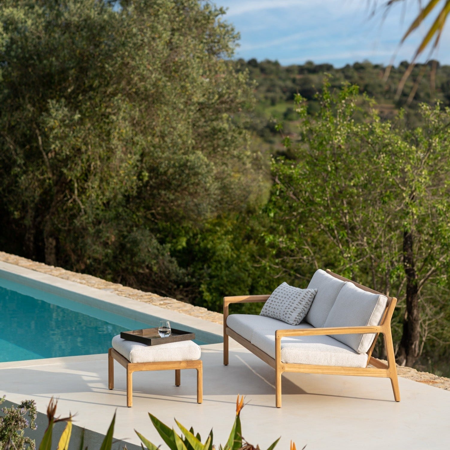 Canapé de jardin Jack 2 places - Carré Lumière