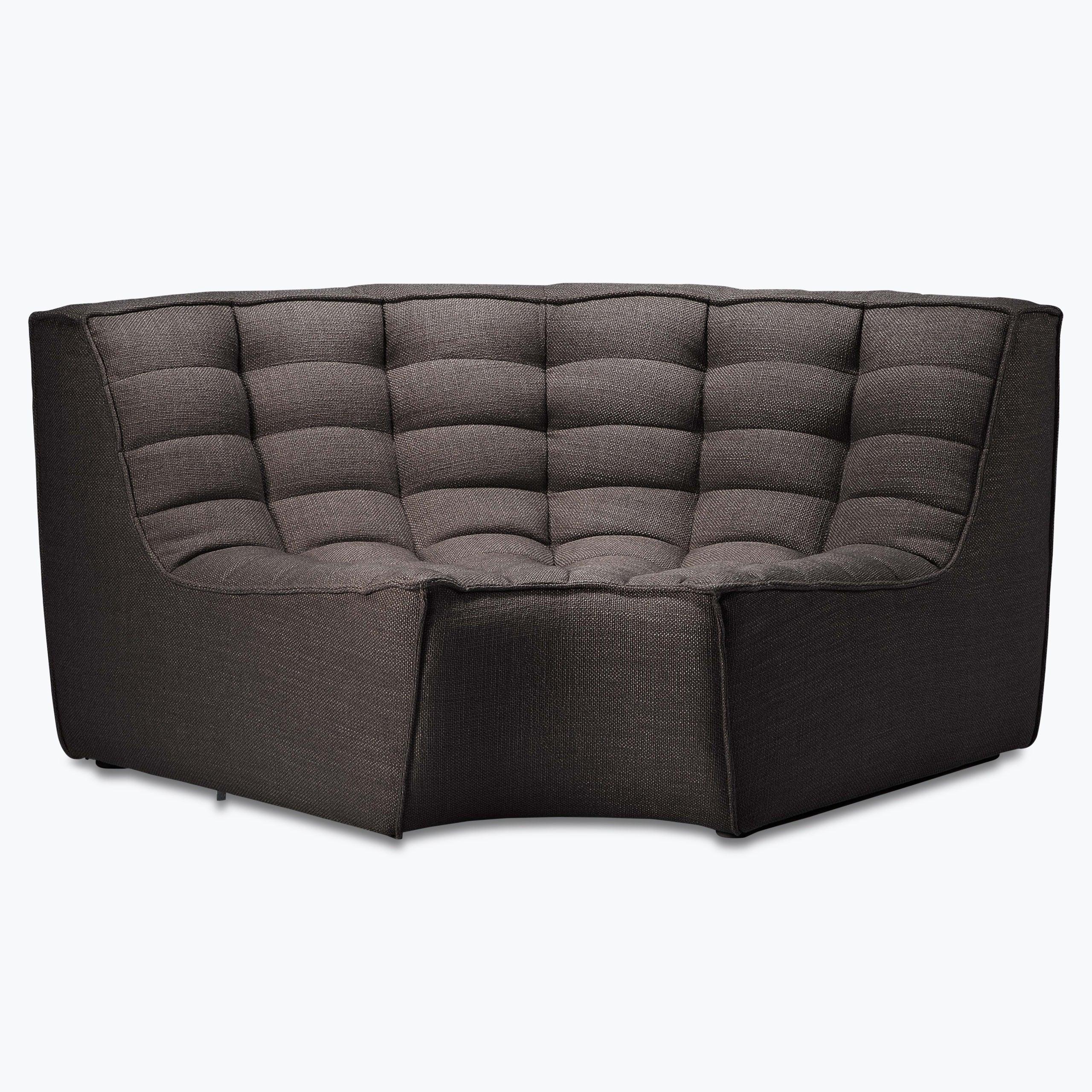 Canapé N701 - module d'angle arrondi - Carré Lumière