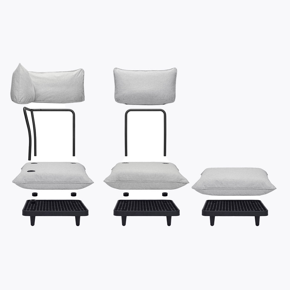 Canapé Paletti Set Large - Carré Lumière