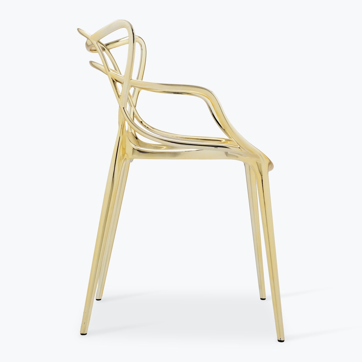 Chaise Masters finitions métallisées - Carré Lumière