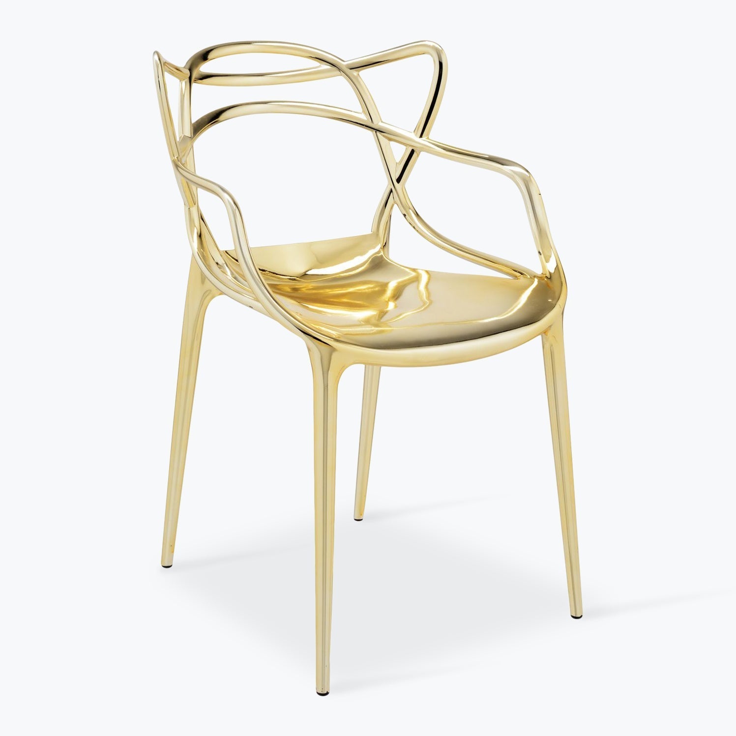 Chaise Masters finitions métallisées - Carré Lumière