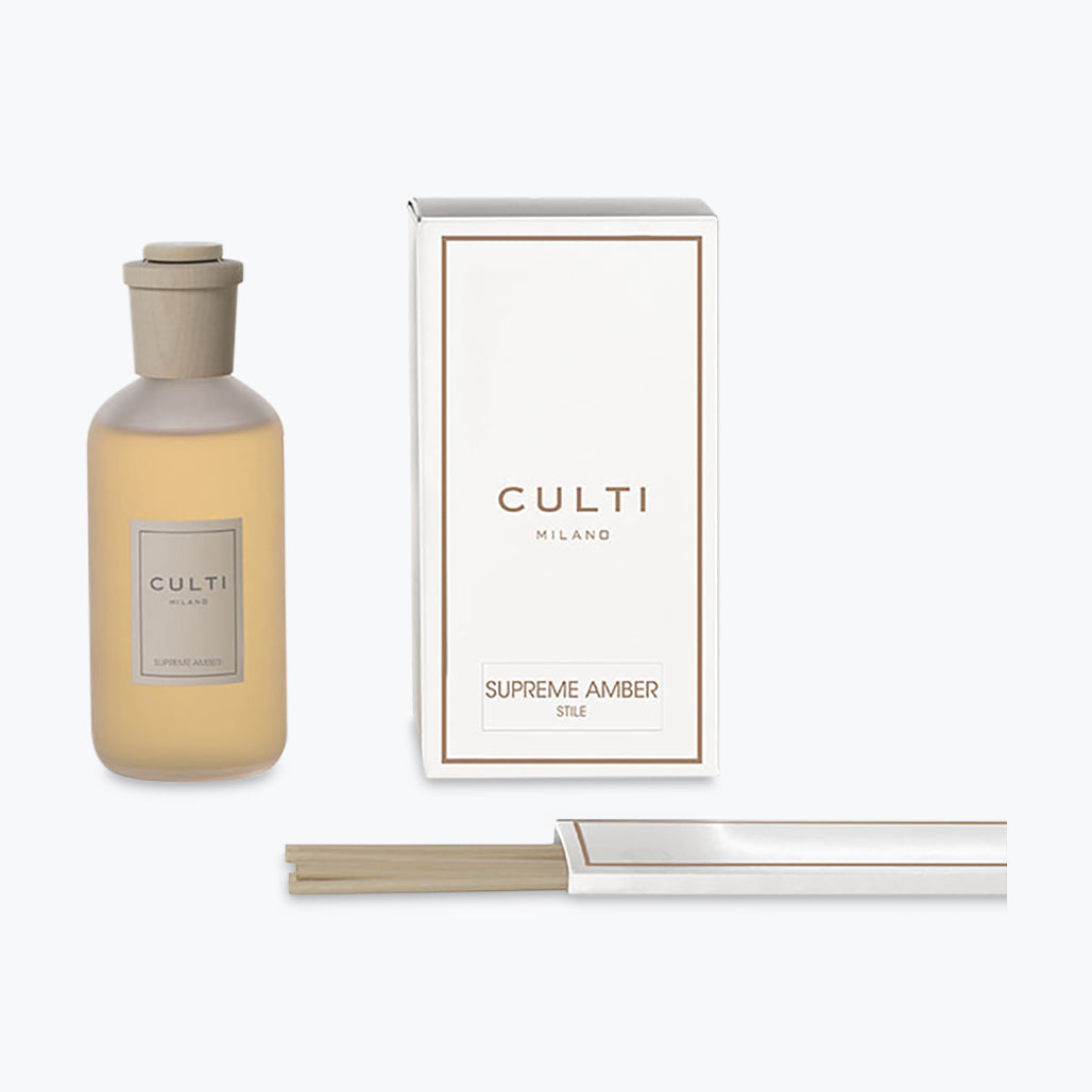 Diffuseur d'ambiance Stile Suprem Amber 250ml - Carré Lumière