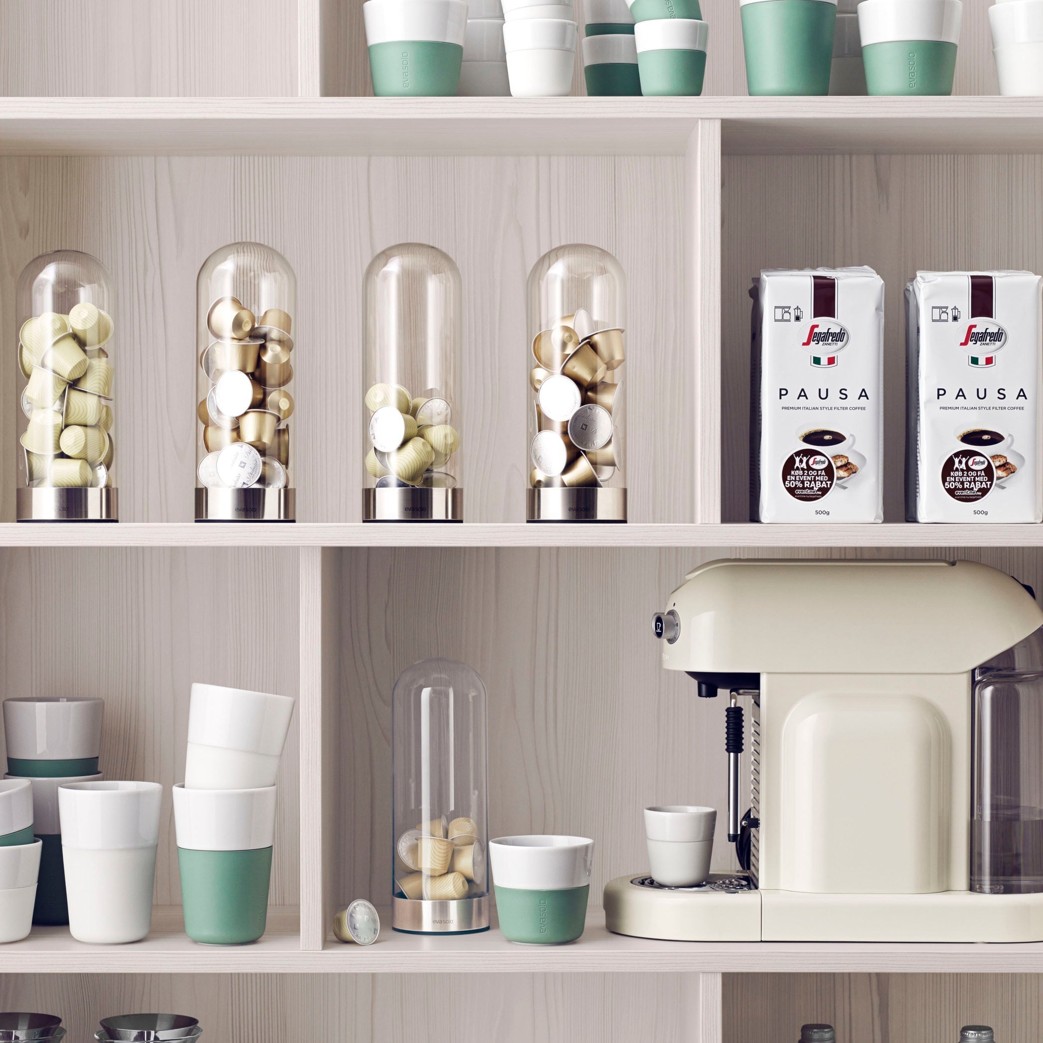 Distributeur de capsules de café - Carré Lumière