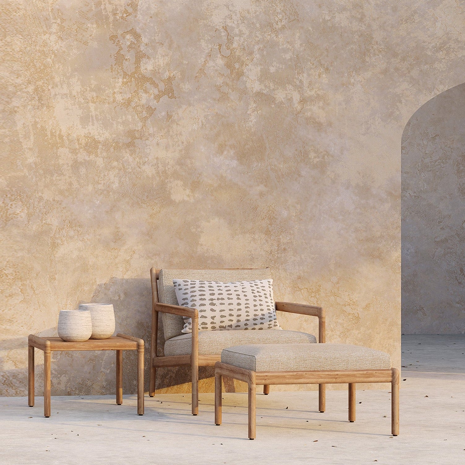 Fauteuil de jardin Jack - Carré Lumière