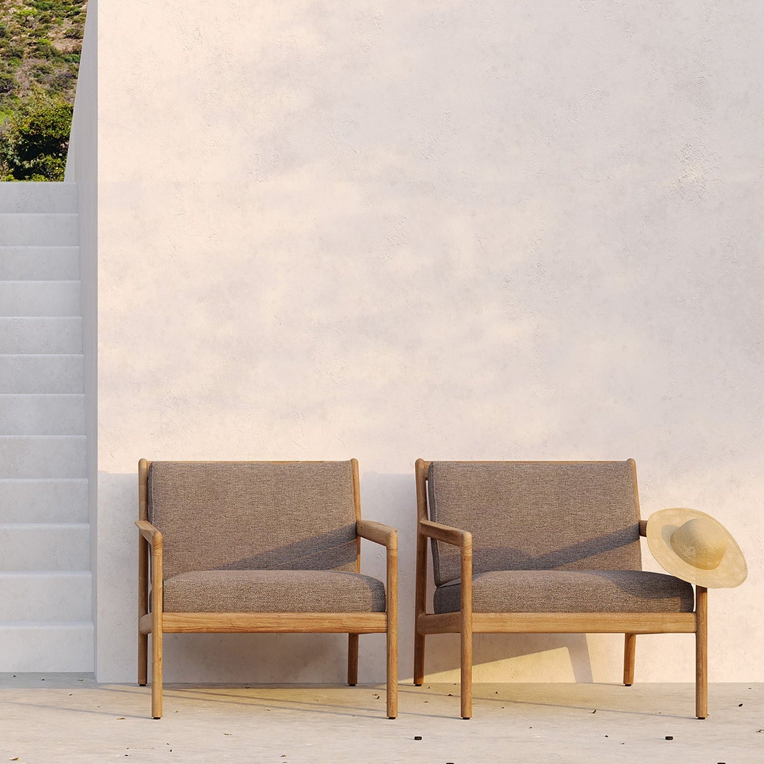 Fauteuil de jardin Jack - Carré Lumière