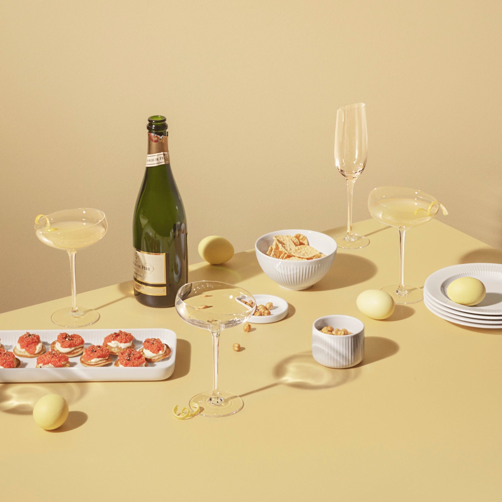 Flûte à champagne 20cl - Carré Lumière