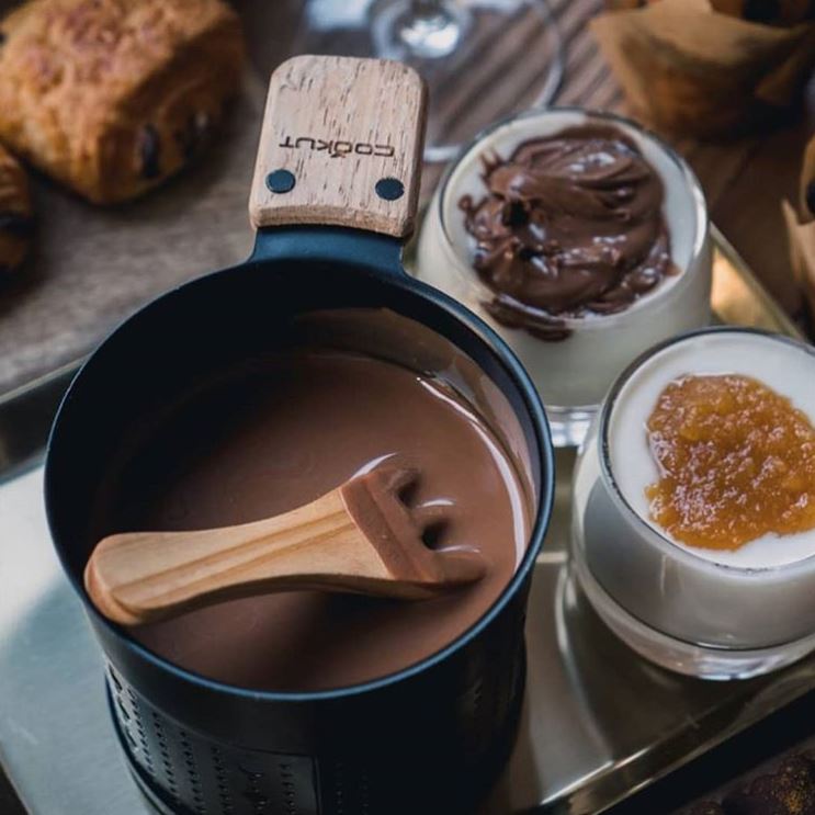 Fondue au chocolat à la bougie - set de 2 - Carré Lumière