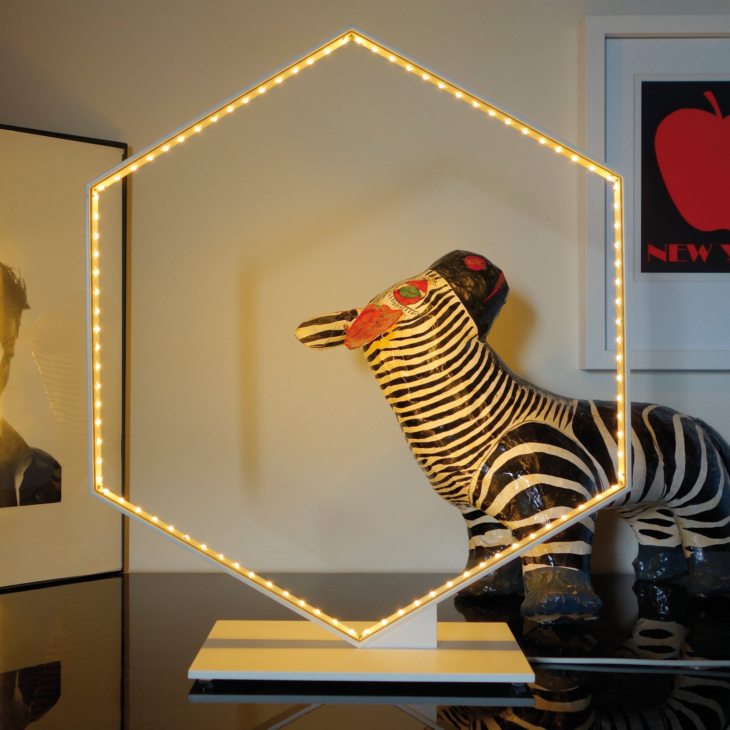 Lampe à poser Hexa table - Carré Lumière