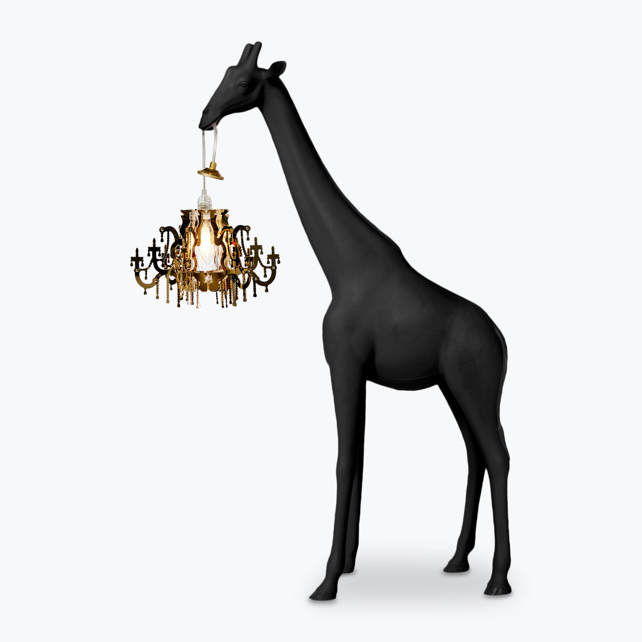 Lampe de sol Giraffe in love xs - Carré Lumière