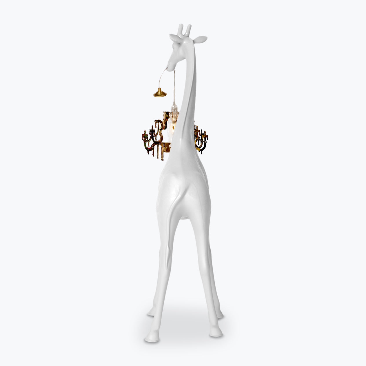 Lampe de sol Giraffe in love xs - Carré Lumière