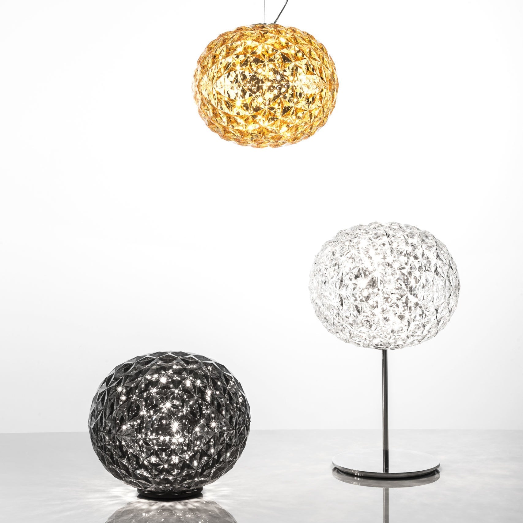 Lampe de table Planet avec variateur de lumière - Carré Lumière