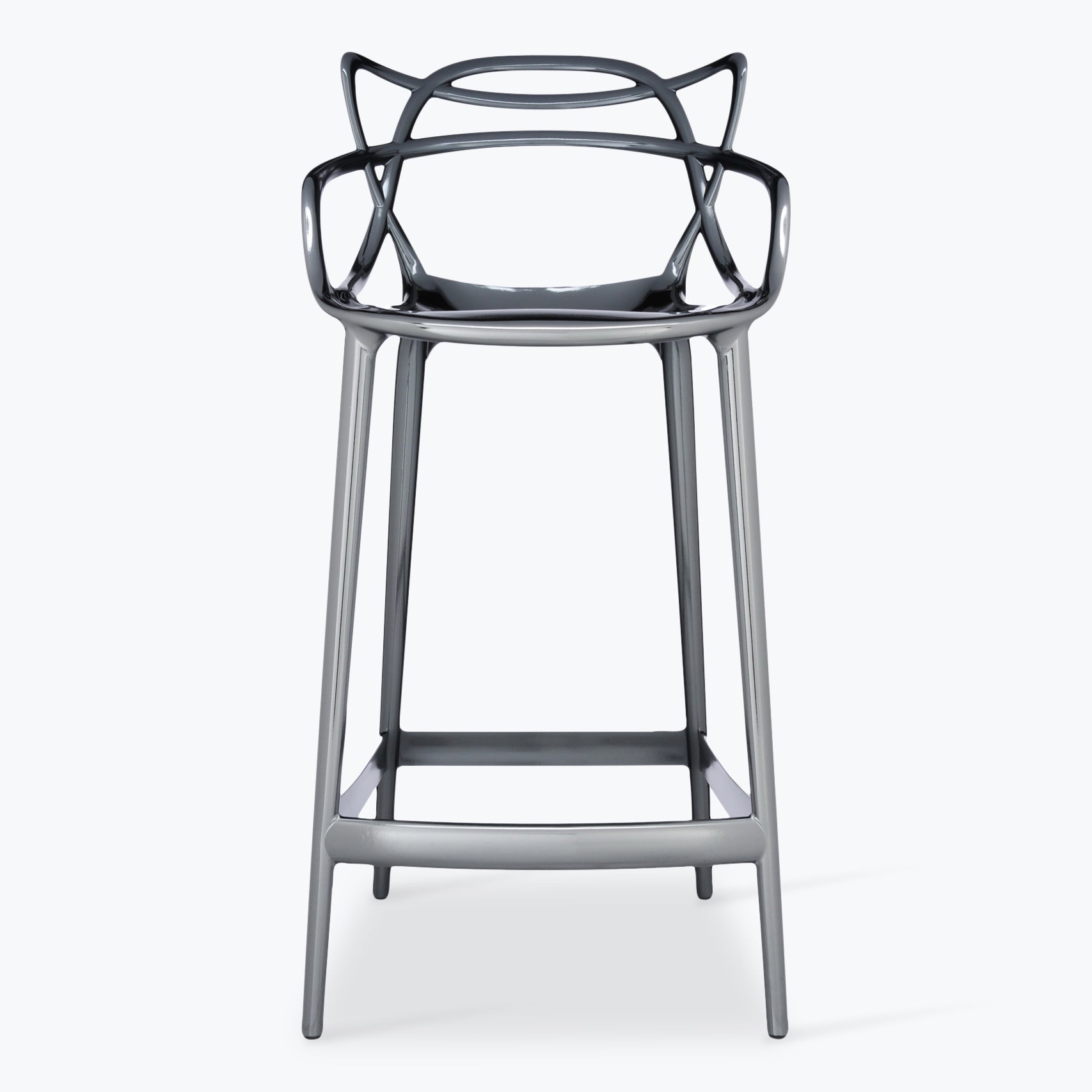 Masters stool H65cm finitions métallisées - Carré Lumière
