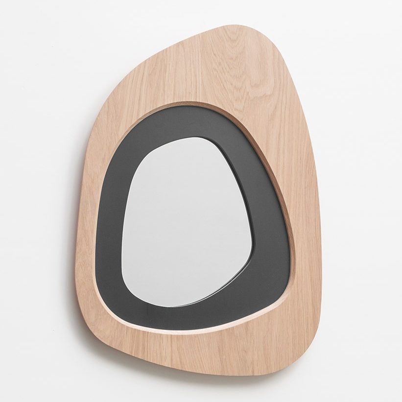 Miroir Galet - Carré Lumière