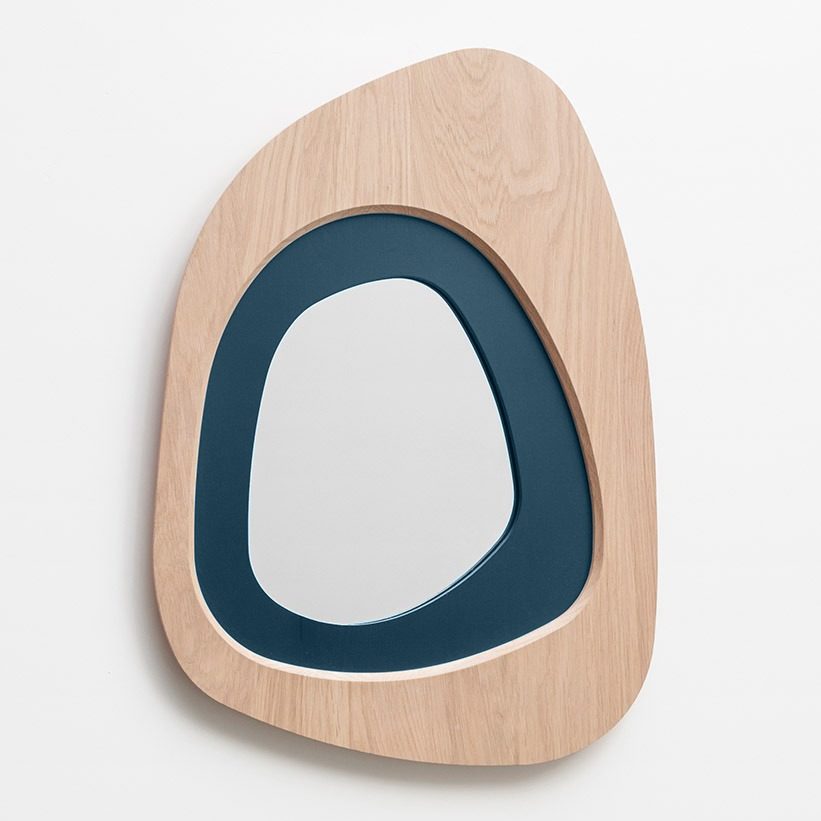 Miroir Galet - Carré Lumière