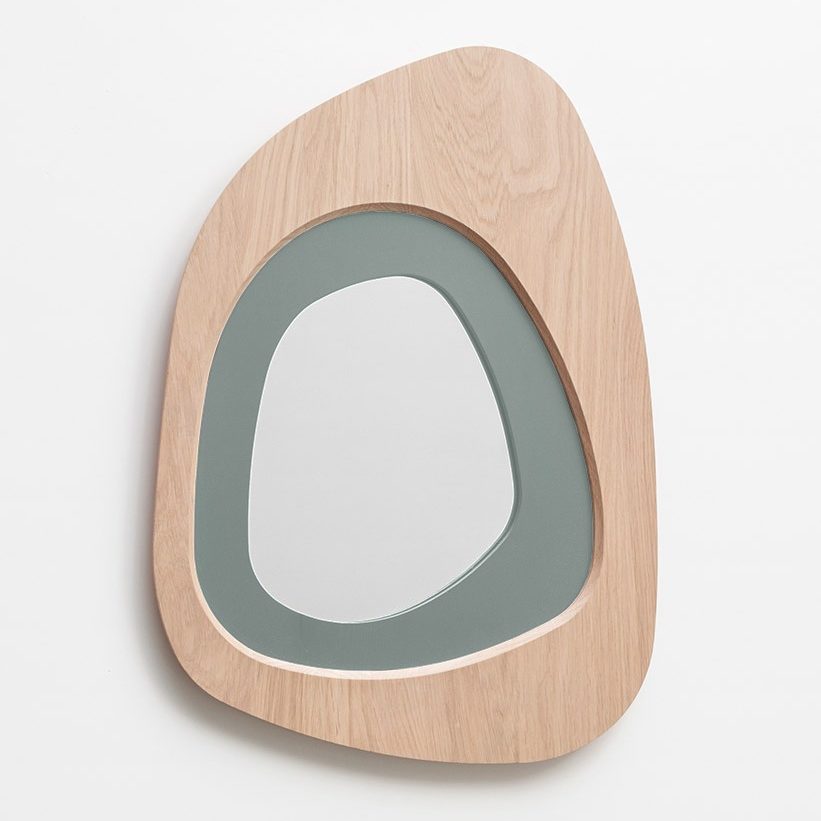 Miroir Galet - Carré Lumière