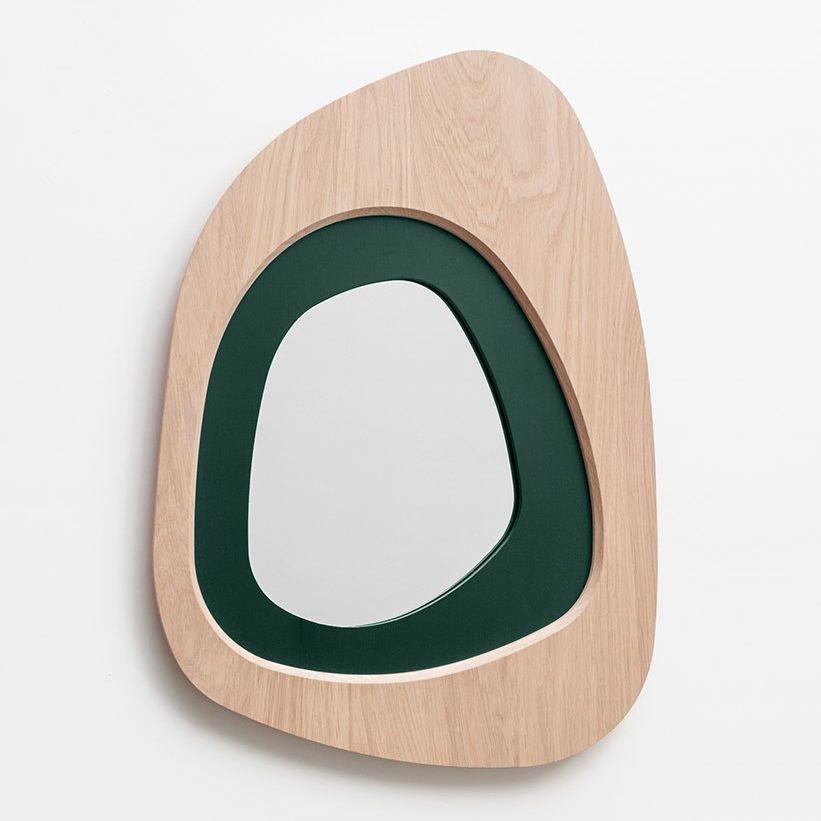 Miroir Galet - Carré Lumière