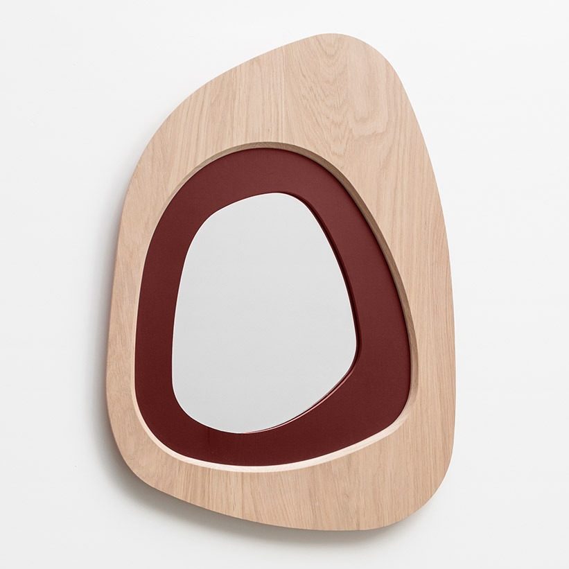 Miroir Galet - Carré Lumière