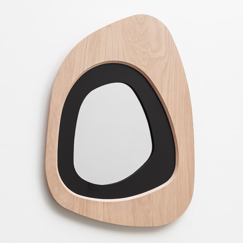 Miroir Galet - Carré Lumière