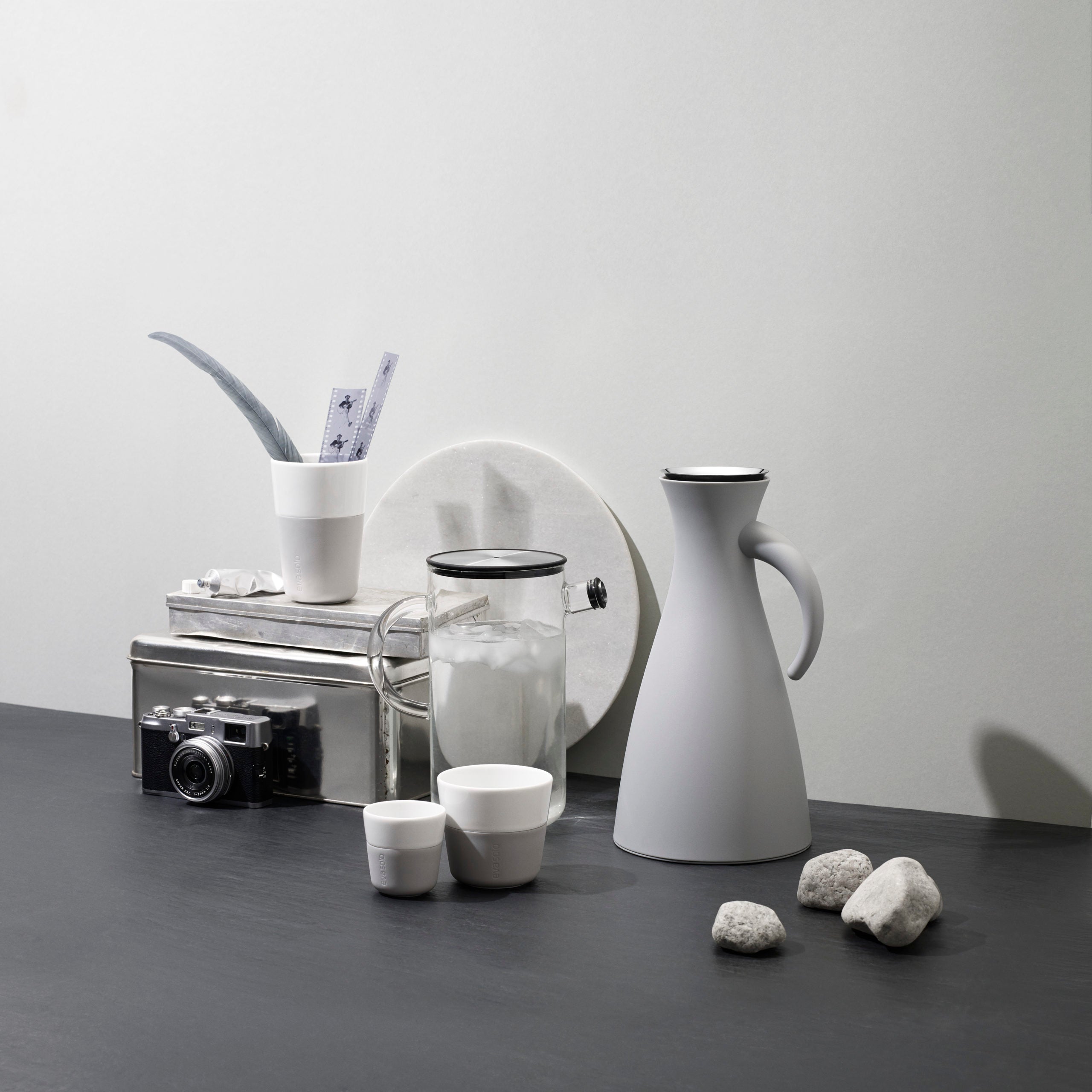 Mug café latte set de 2 - 360ml - Carré Lumière