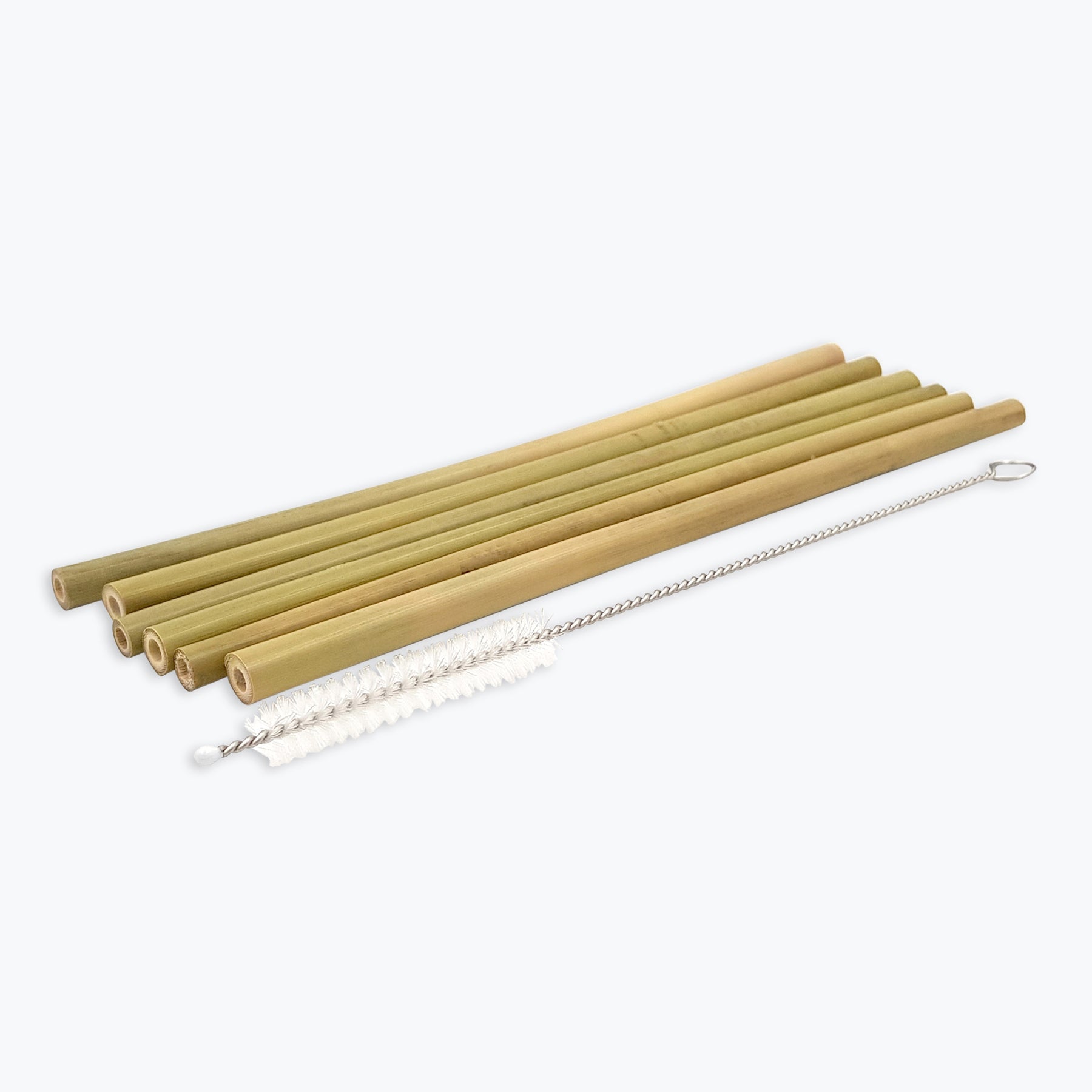 Pailles en bambou réutilisables - Carré Lumière