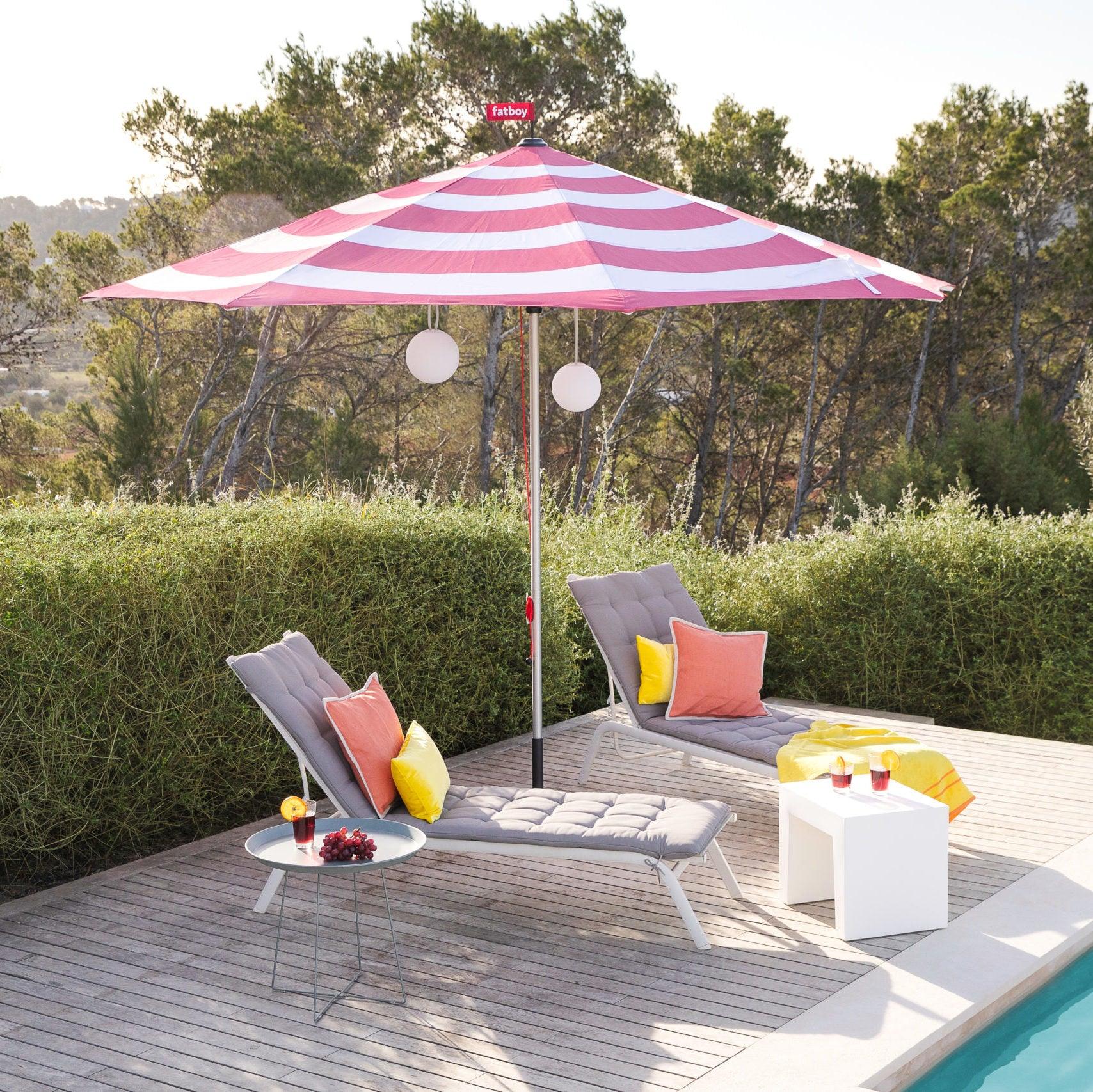 Parasol gris clair - Carré Lumière