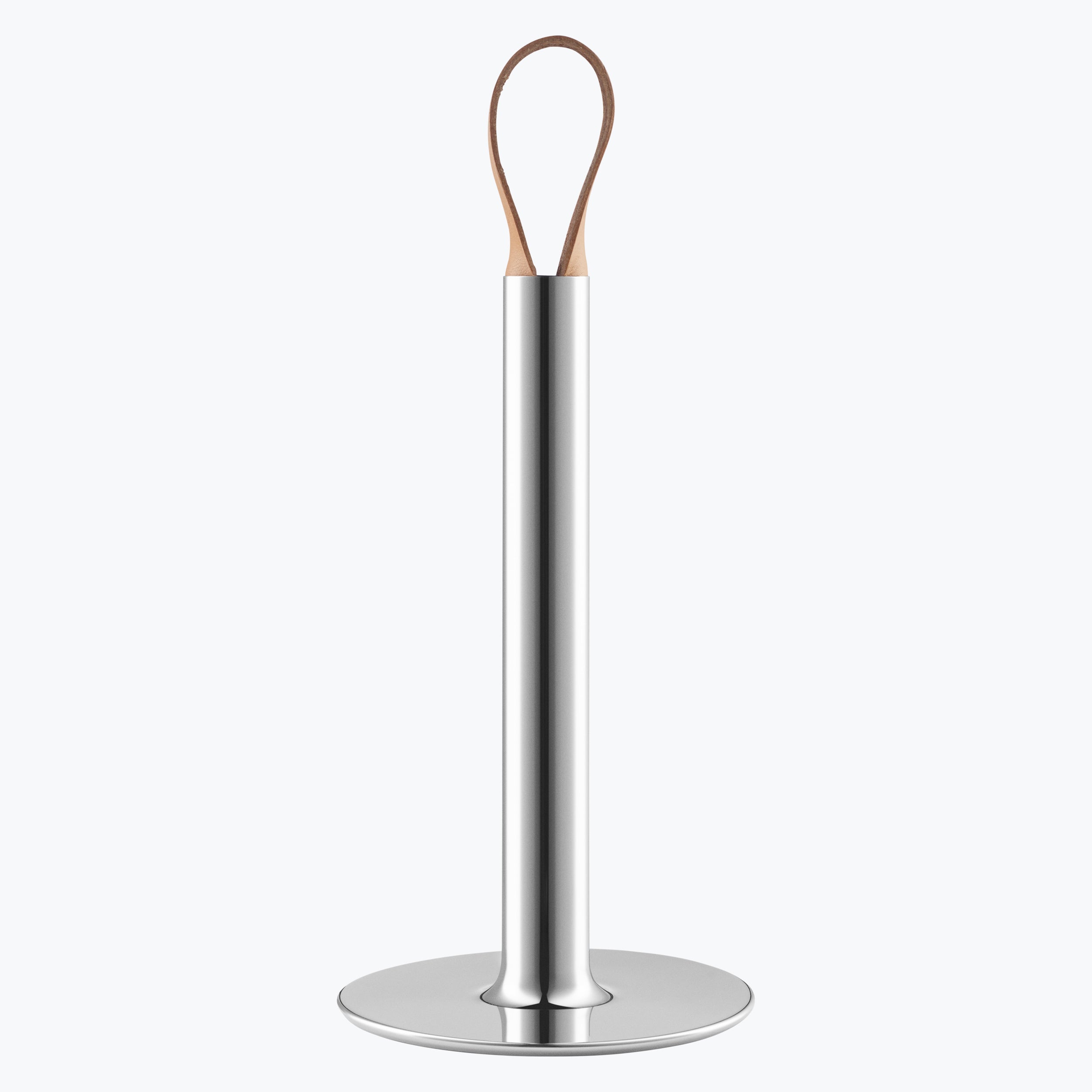 Porte-rouleau essuie-tout avec lanière cuir - Carré Lumière