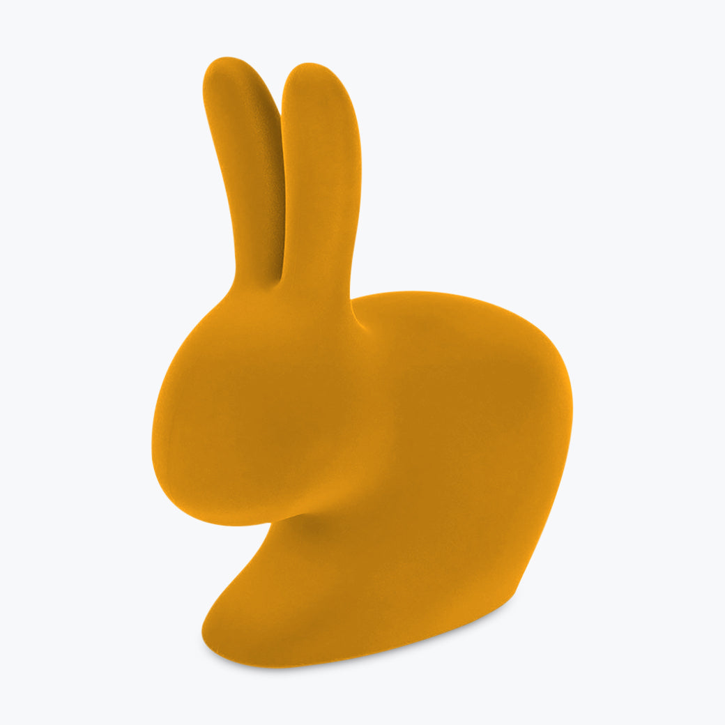 Rabbit xs bookend velvet finish - Carré Lumière