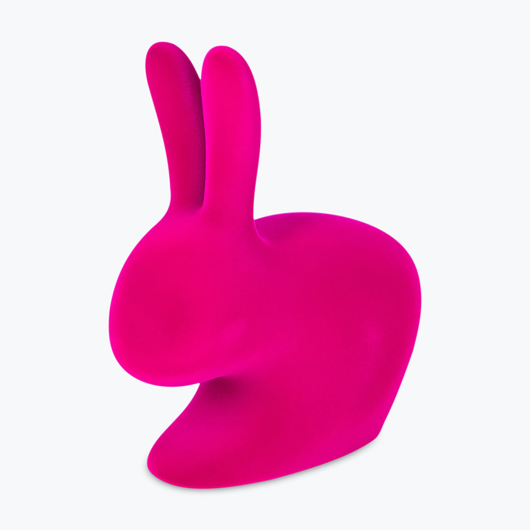 Rabbit xs bookend velvet finish - Carré Lumière