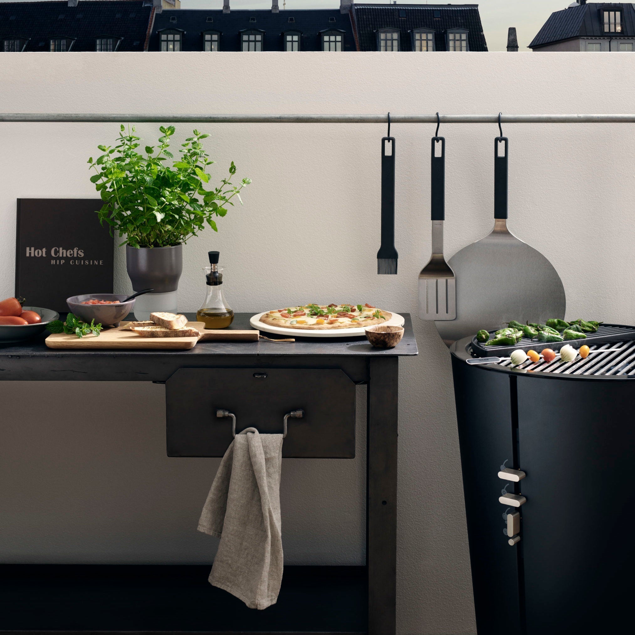 Shaker à vinaigrette Myflavour stoppe-goutte 0,25L - Carré Lumière