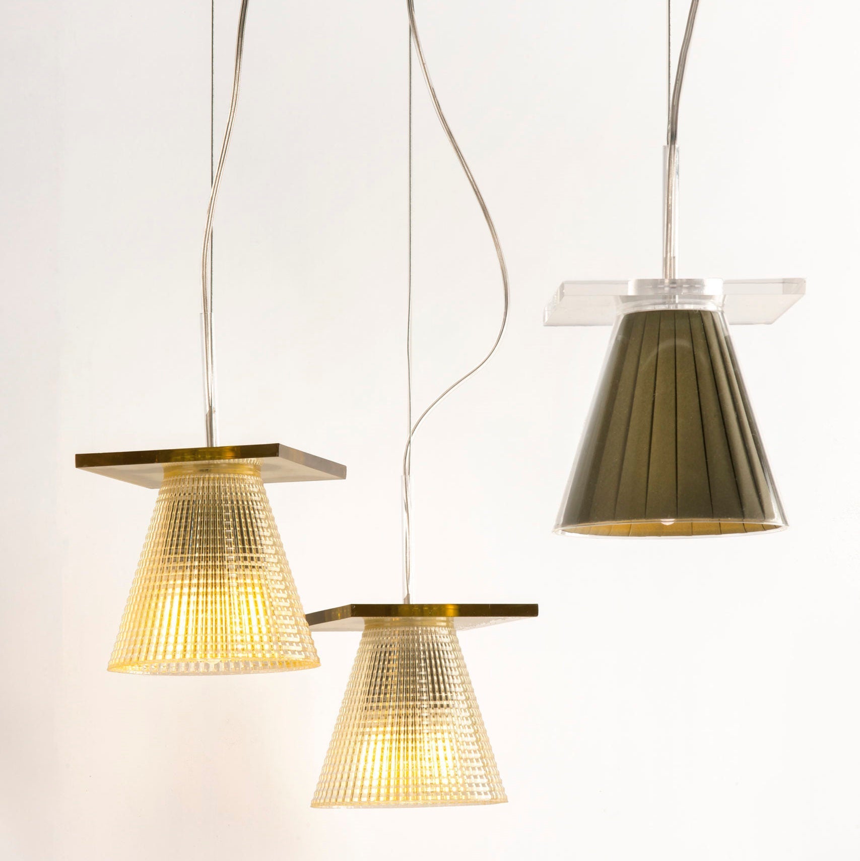 Suspension Light Air version ciselée - Carré Lumière