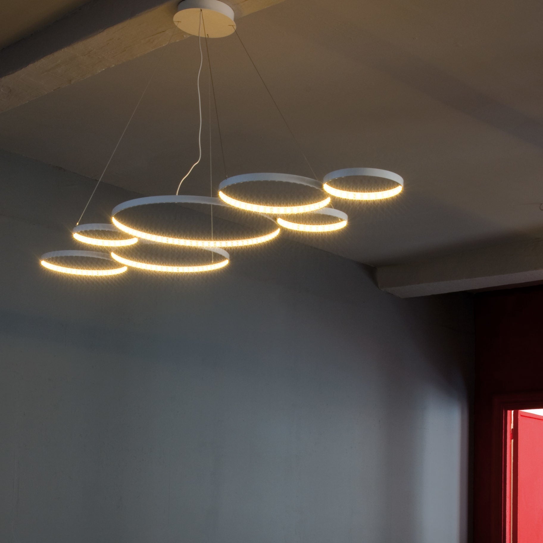 Suspension Ultra 8 - Carré Lumière