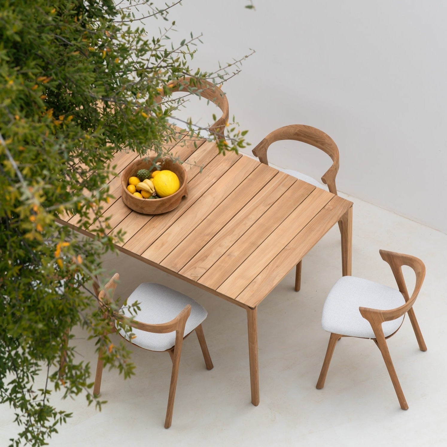 Table à manger Bok extérieur 250 x 100cm - Carré Lumière