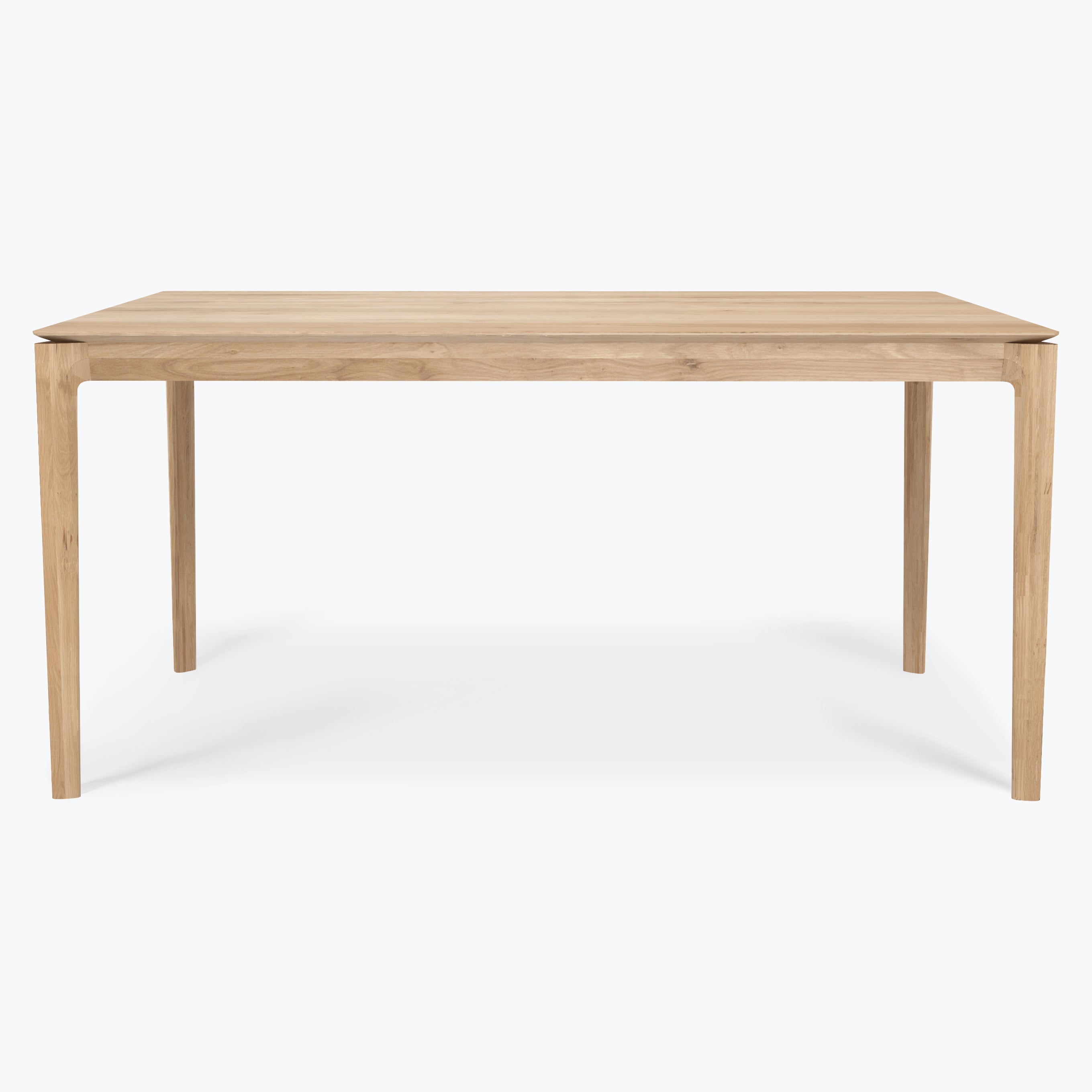 Table de repas Bok en chêne 160 x 80cm - Carré Lumière