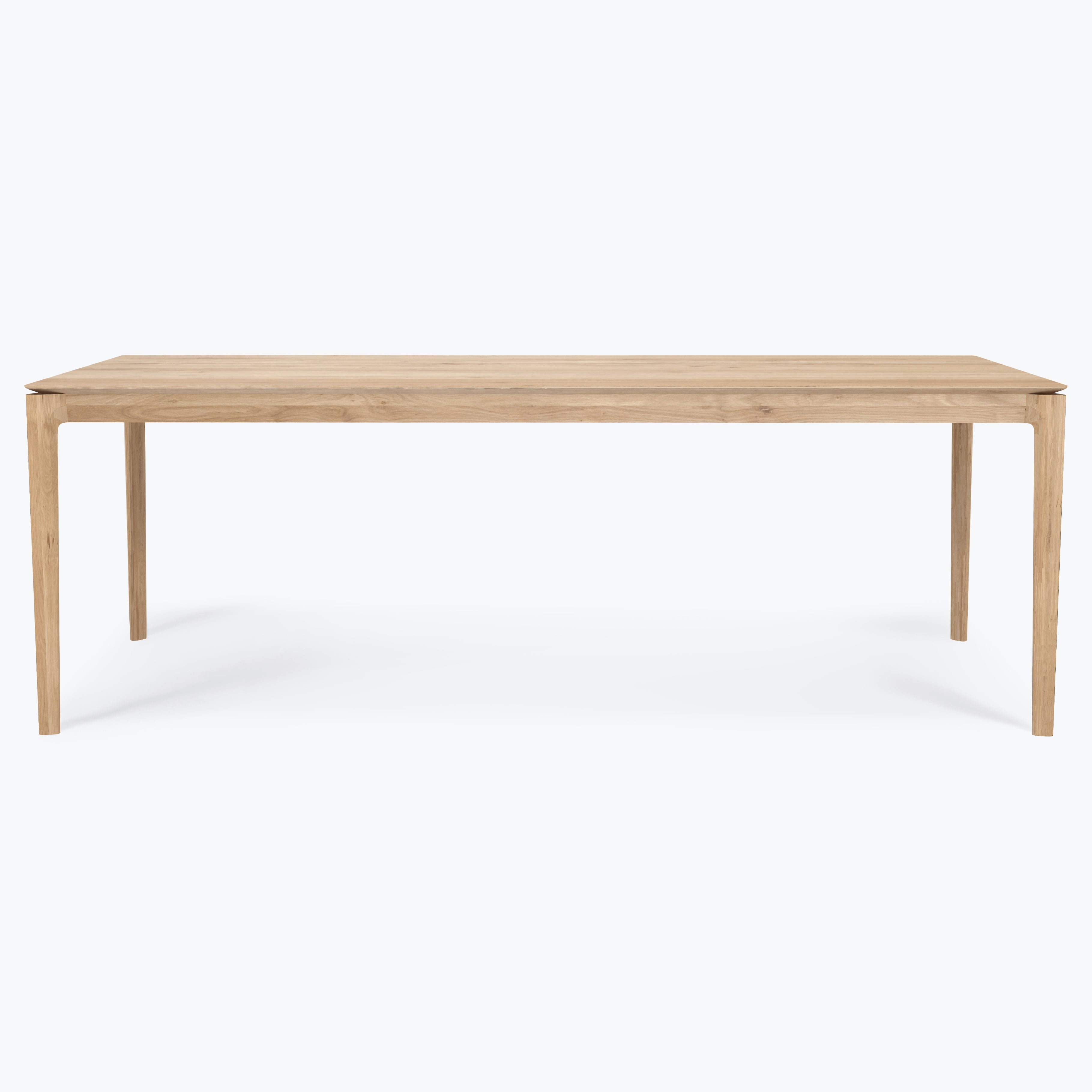 Table de repas Bok en chêne 220 x 95cm - Carré Lumière