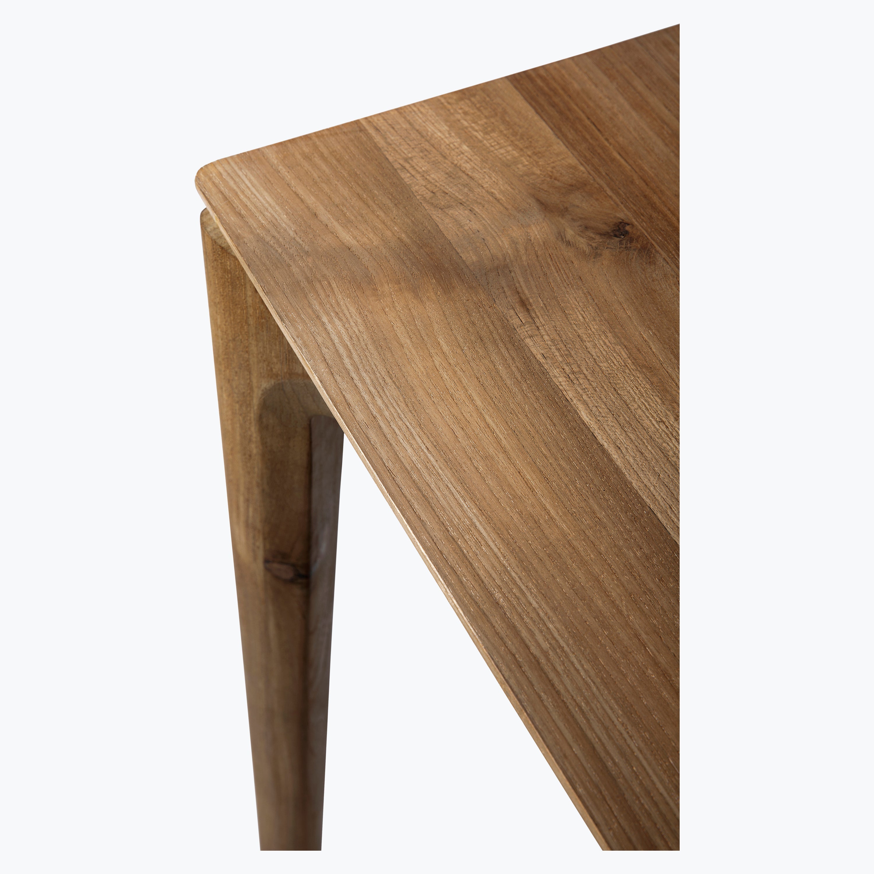 Table de repas Bok en Teck 140 x 80cm - Carré Lumière