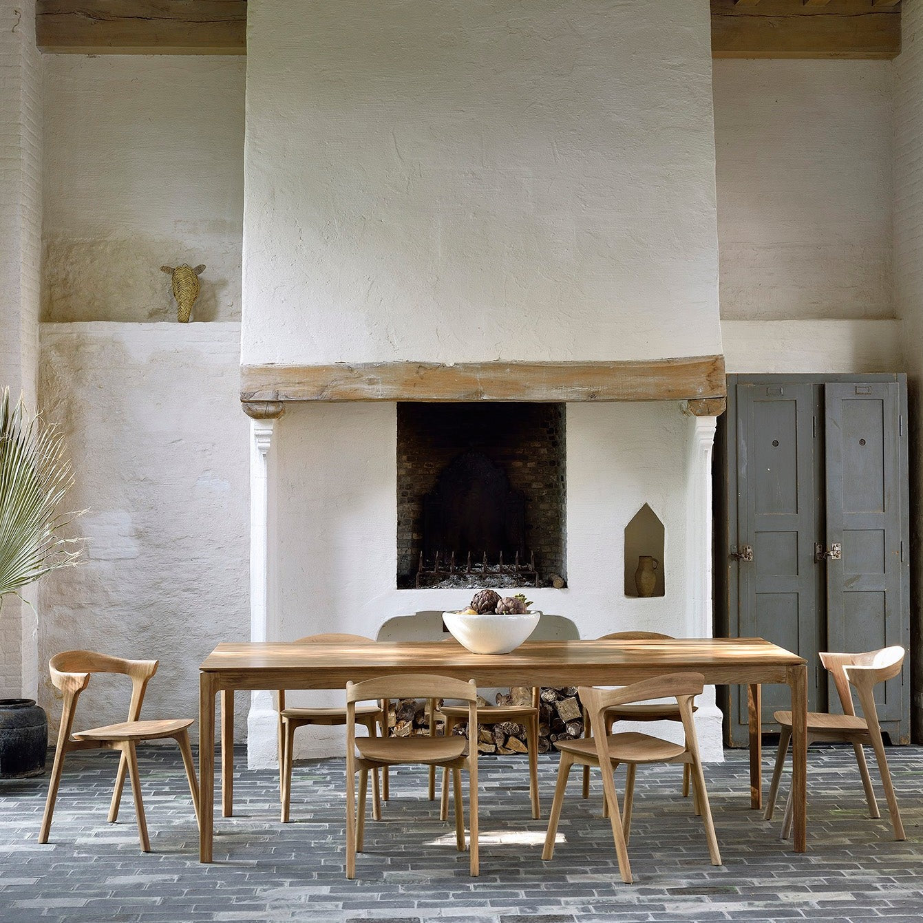 Table de repas Bok en Teck 140 x 80cm - Carré Lumière