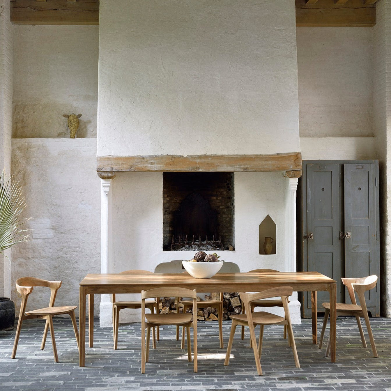 Table de repas Bok en Teck 240 x 100cm - Carré Lumière
